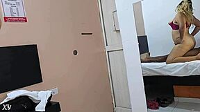 ohhh yeah blonde latina round ass bounces hard on thick cock