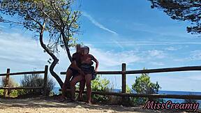 i flash my pussy to strangers in park they grope me till i squirt orgasm