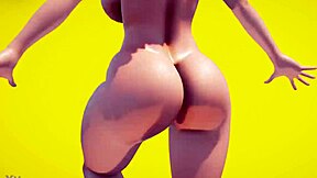 jic nora's big tits and ass bounce during intense workout sex