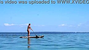 AMATEURS MATURES FUCK HARD OUTDOORS ON KAYAK!