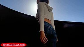 Eve Sweet's Butt Plug Lures Boys Home for Petite Anal Pounding Action