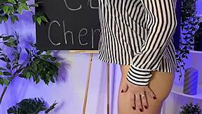 Sexy Mature Teacher's Sheer Nylon Pantyhose Club Tease!