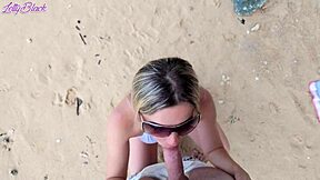 milf sneaks beach fuck on hubby with photographer's big cock