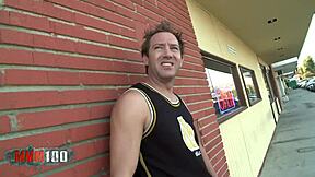 Blonde milf big ass bounces on huge cock wildly