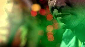 Kendo's Merry Christmas: Babe Unwraps Huge Cock for Cum-Filled Facial Quickie