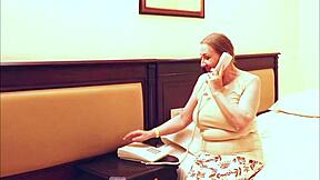 how did busty mature cougar seduce guys into this hot sex compilation?