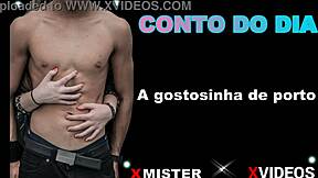 A gostosinha de porto ama meter