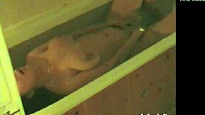 caught my hot neighbor's fingers deep in her horny solo playtime