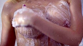 Girlfriends Finger Lick Squirt All Over Kitchen Counter!