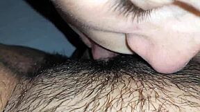 Stepmom Wakes To Lick On Hairy Pussy