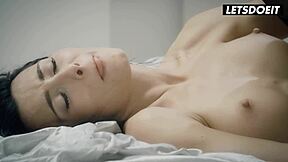 😍 sensual couple fucking passionately with anna rose moaning erotically