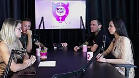 WOW! Brazilian Blonde Teen Swinger Starts in LINGERIE Group Collab!