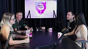 WOW! Brazilian Blonde Teen Swinger Starts in LINGERIE Group Collab!