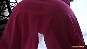 marcia imperator shows big tits and fucks hard