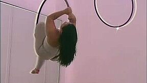 pinay pole dancing heels hoops