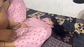 Who's ready to fuck the horny Colombian neighbor in her sexy pijama?