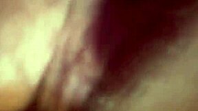 Bound Goth Slut Drips Cum from Ripped Fishnets Cumming Hard on Toy