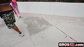 Stranger Fucks Perfect Athletic Dancer Hard for Cash