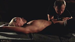 Victoria Pure bound in kinky BDSM submission