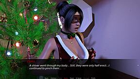 Zoey's Christmas Gift Unwraps Monster Cock for Tits Play