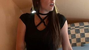 Natural Big Tits Big Ass Thong Try-On