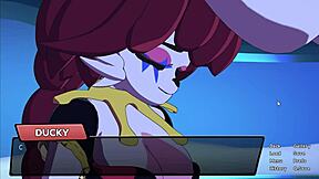 comical furry interracial 3some femdom rides creampie big asses tits in heat honeymoon game