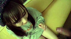 138cm petite japanese gymnast student gets secret after-practice bedroom lesson alone