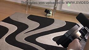 Natural Big Tits Big Ass Thong Try-On