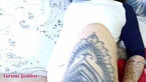 wanna sniff my sweaty feet and tongue this big blonde stepmom asshole?