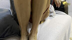 watch this mature arab babe tease her clit to a shaking orgasm