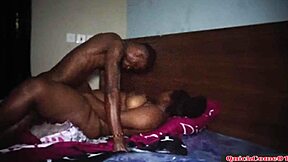 ever wonder why young ghanaian bride fucks coworker in oiled bedroom quickie