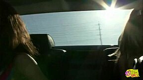 two lesbian babes lick cunts then dildo fuck to screaming orgasms