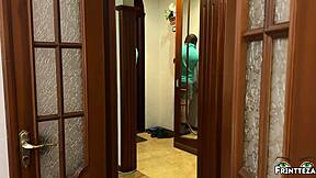 I hid in the closet at Christmas to share my stepmom's bed... she was so hot