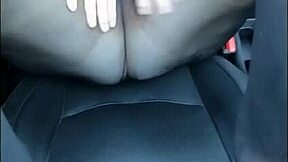 Ever wonder why your stepmom flashes her wet pussy on a moving car ride?