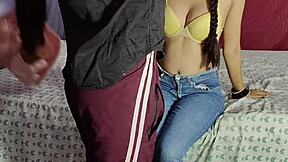 Ever Cheated with Blindfolded Virgin Redhead Stepsis Behind Girlfriend's Back?