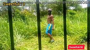 my neighbor girl came over while i gardened... fucked her wet pussy doggystyle with my big cock