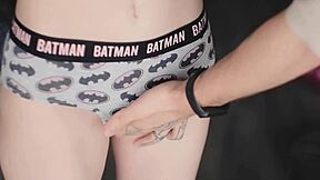 Stepsister Begs Fuck and Cums in Panties