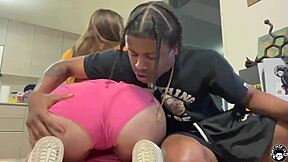 dora's nerdy glasses hide her horny side as boots cover that big ass face sloppy