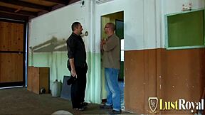 lorena fox enjoys intense bathroom session with partner