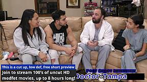 dr tampa puts mia and xander thru gyno exam