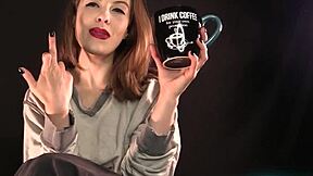 imagine starting your day with my yoga milf lips humiliating your femdom mug