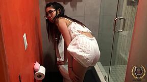 Ever wonder how Rome Major pounds Eva Yi's ass in the bathroom?