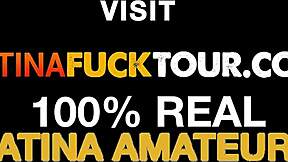 Thick Latina Amateur Roughly Pounded By Huge Cock In All Holes