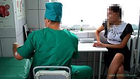 Nurse Performs Intense Gyno Exam With Vibrator Toys On Patient In Hospital