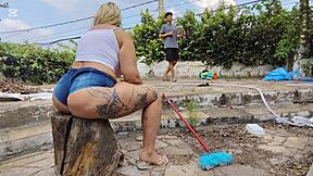 Virgin boy fists my tight asshole for slingshot