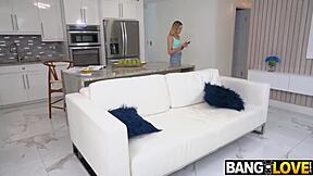 dylan moore rides stepdad brickzilla's monster yoga cock