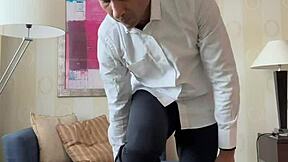 indian guy caught exposing his fag side publicly