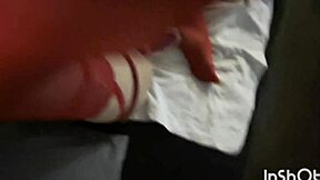 watch me shove this dildo up my latina ass and squirt everywhere