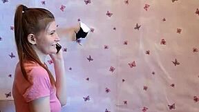 Blowjob Through Walls In Our First Homemade Gloryhole