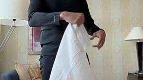 indian guy caught exposing his fag side publicly